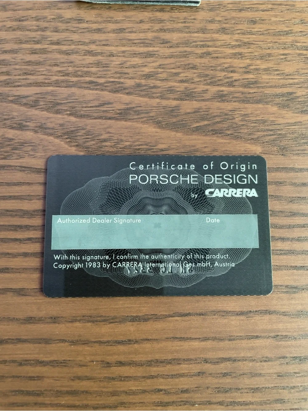 Vintage Porsche Design by Carrera Sunglasses